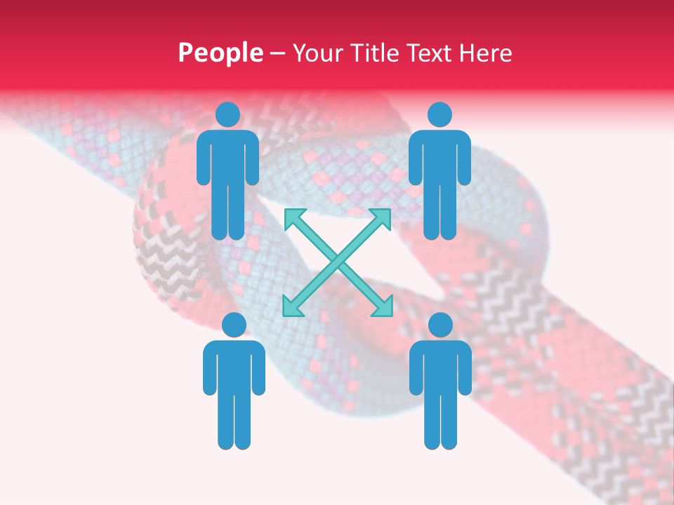 Celebration Tie Up Knotting PowerPoint Template