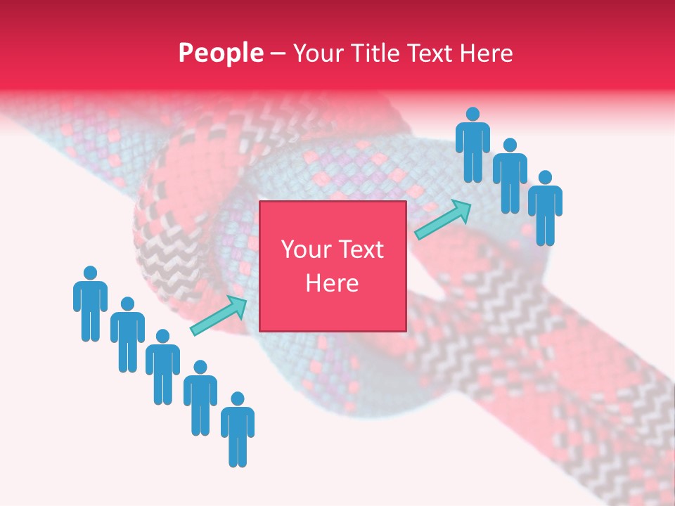 Celebration Tie Up Knotting PowerPoint Template