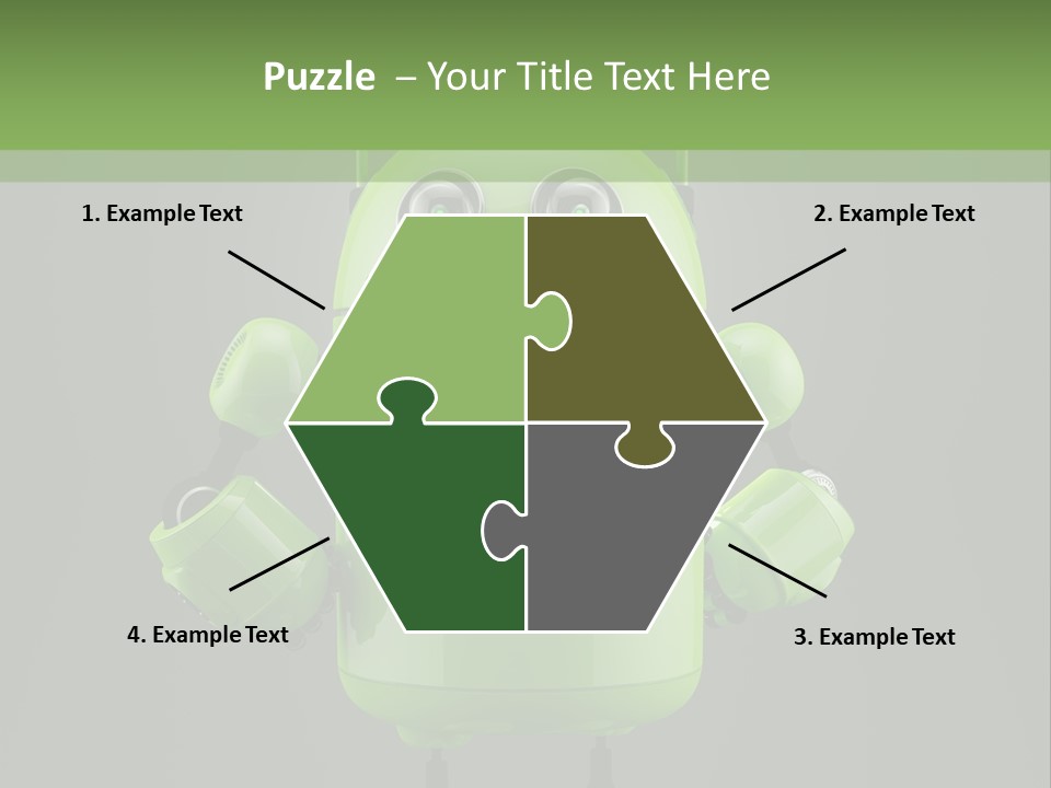 Front Happy Relaxed PowerPoint Template