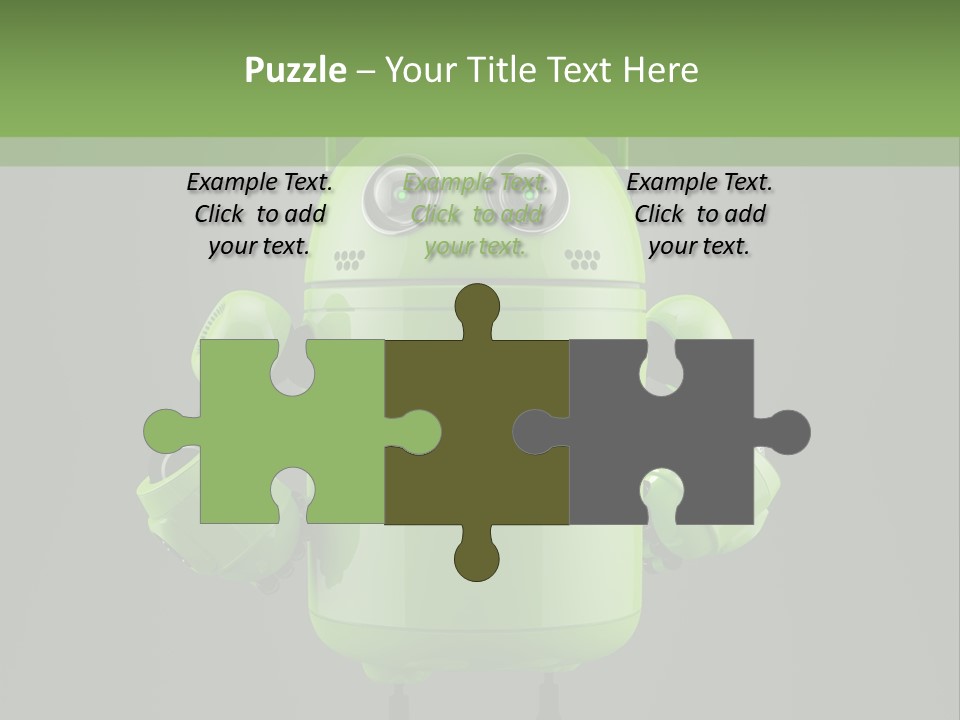 Front Happy Relaxed PowerPoint Template