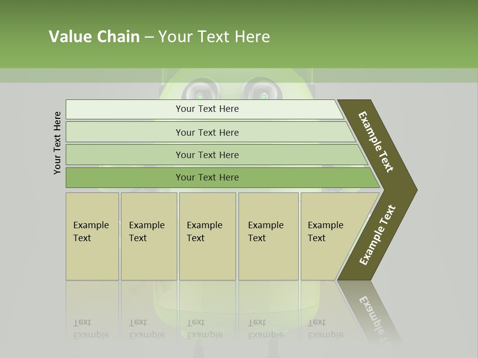 Front Happy Relaxed PowerPoint Template