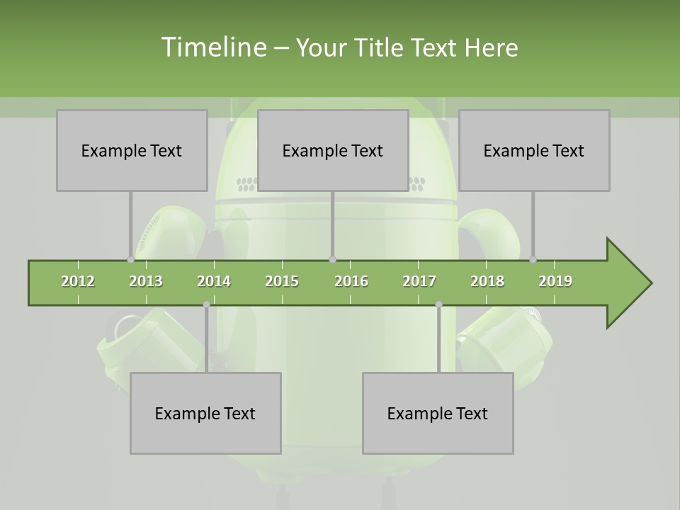 Front Happy Relaxed PowerPoint Template
