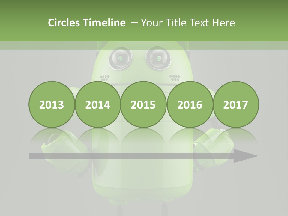 Front Happy Relaxed PowerPoint Template