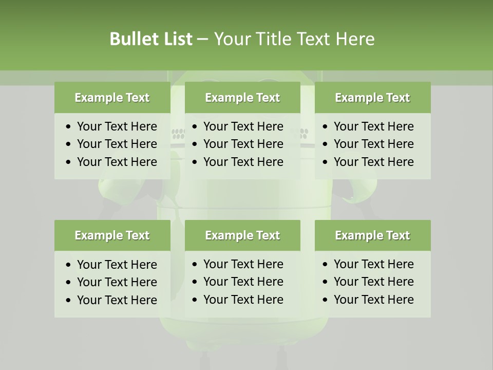 Front Happy Relaxed PowerPoint Template