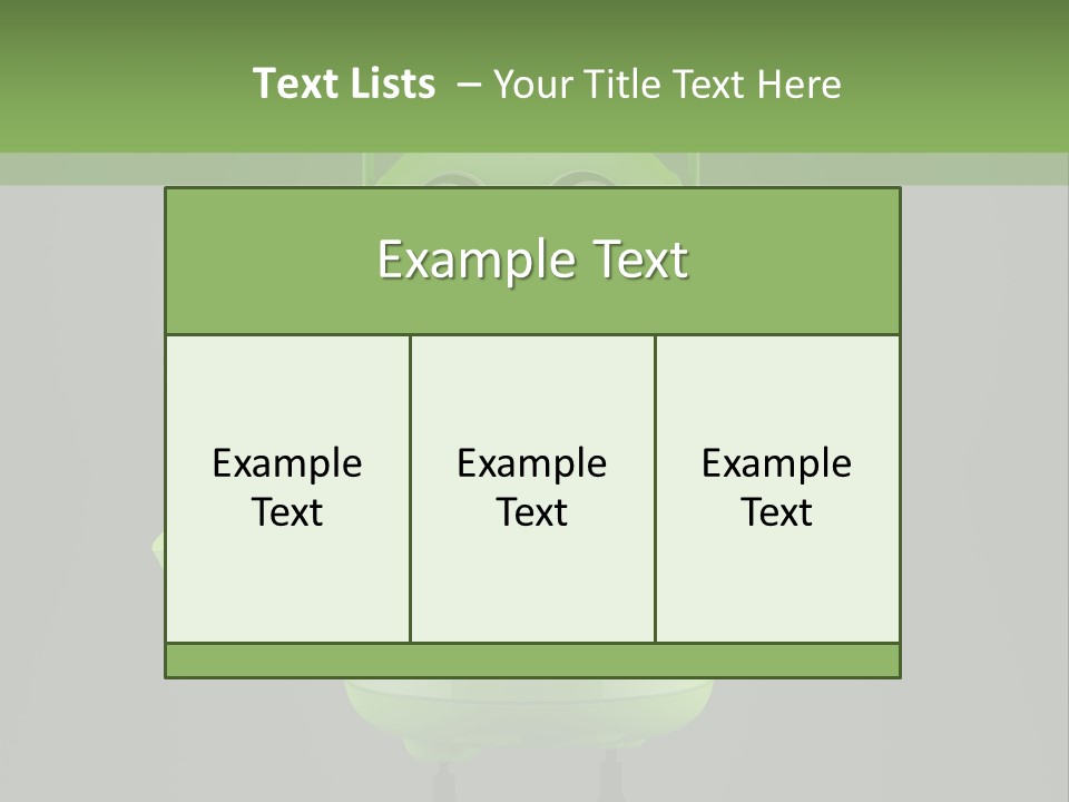 Front Happy Relaxed PowerPoint Template