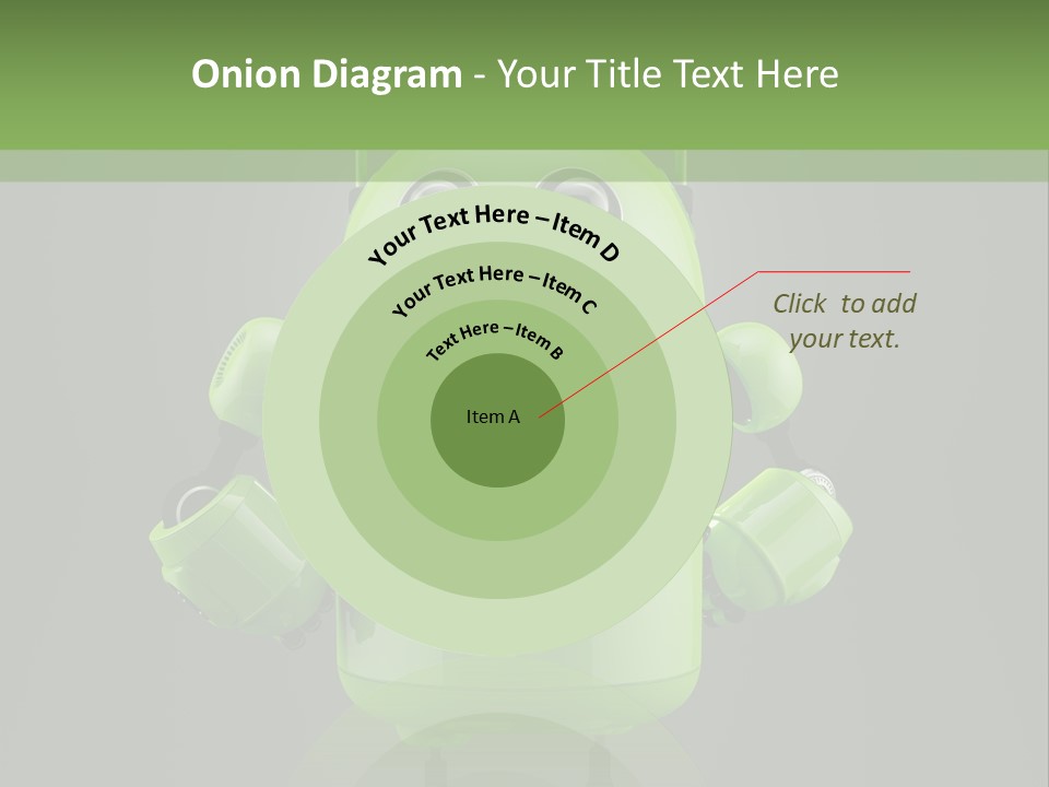 Front Happy Relaxed PowerPoint Template