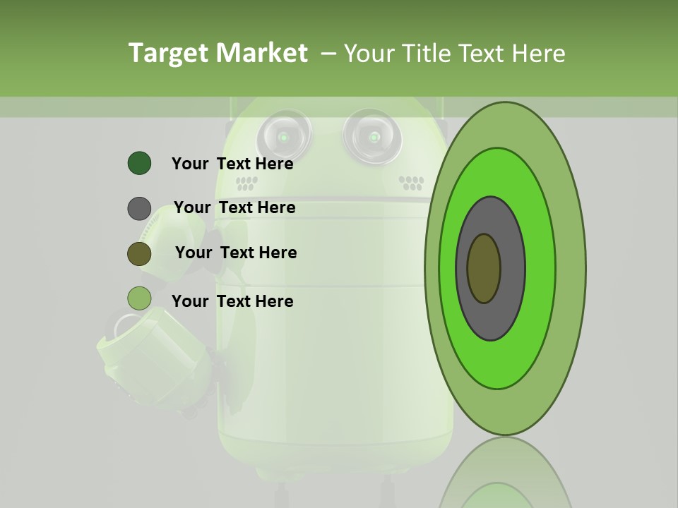 Front Happy Relaxed PowerPoint Template