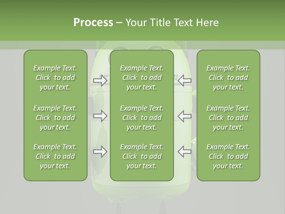 Front Happy Relaxed PowerPoint Template