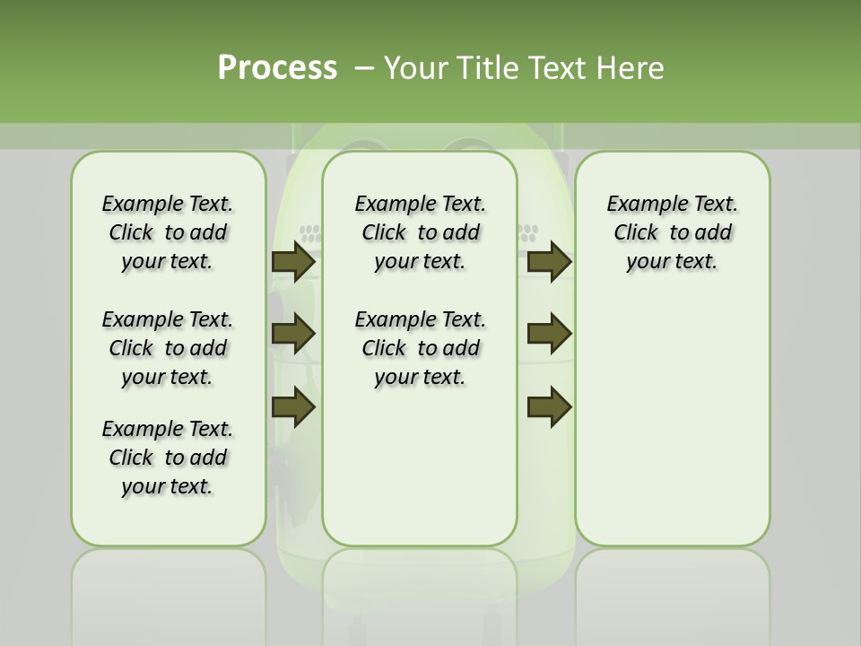 Front Happy Relaxed PowerPoint Template