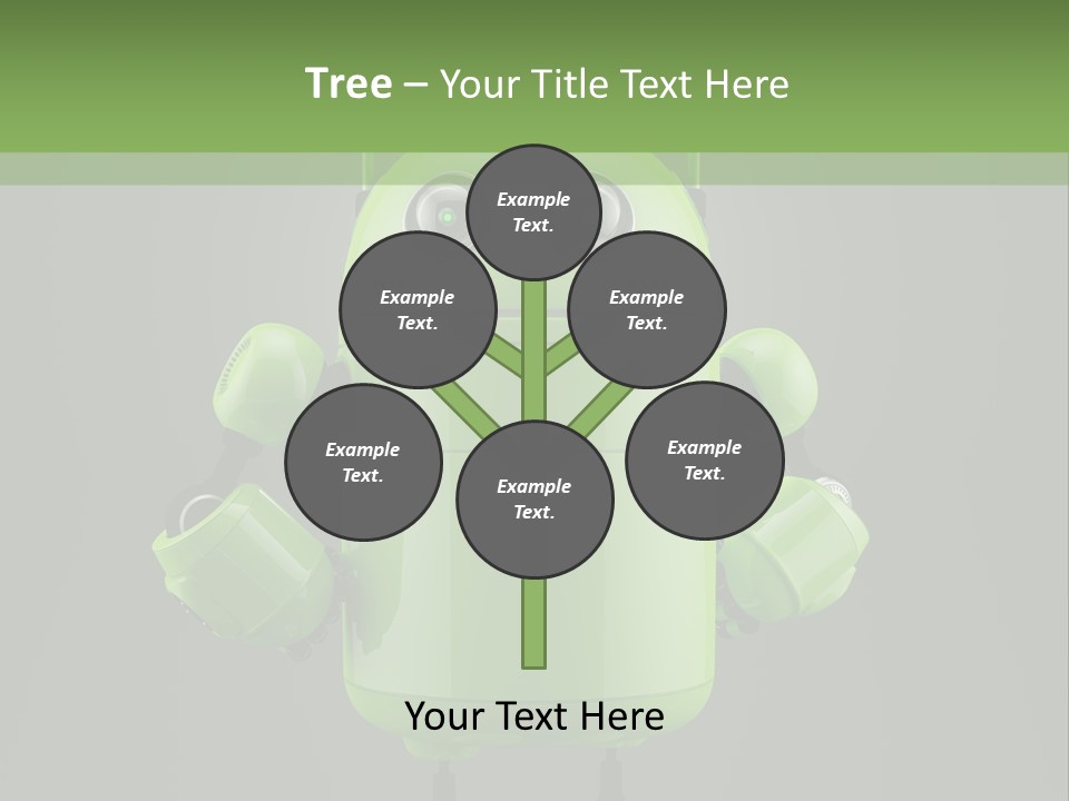 Front Happy Relaxed PowerPoint Template