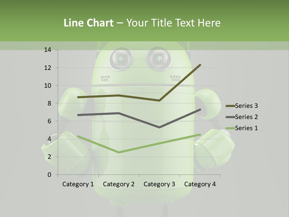 Front Happy Relaxed PowerPoint Template