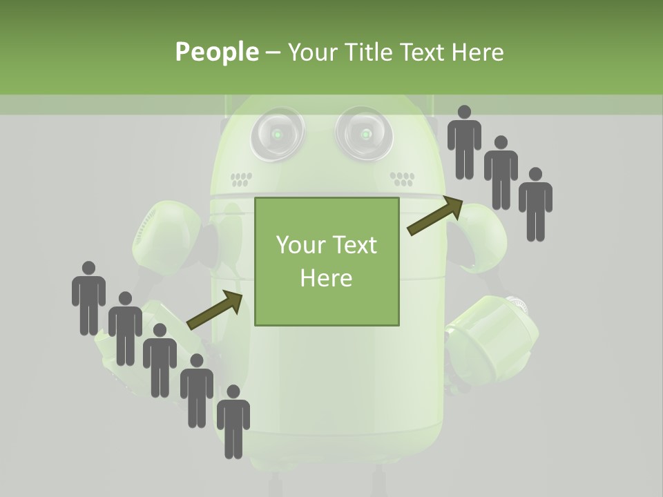 Front Happy Relaxed PowerPoint Template