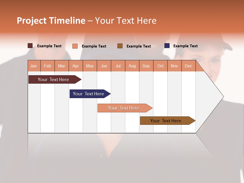 Cap Women Afro American PowerPoint Template