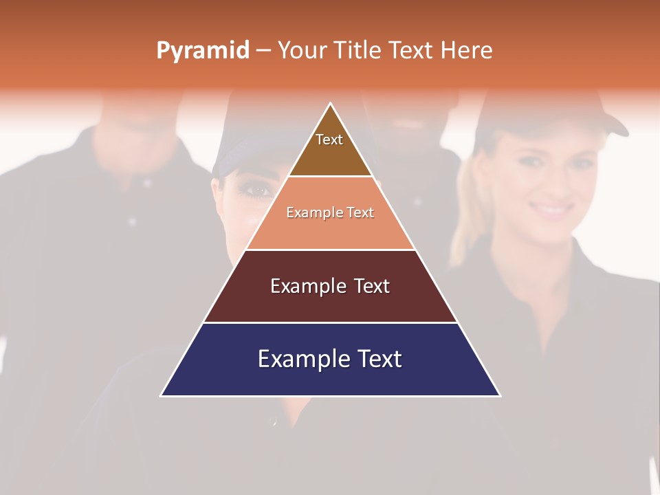 Cap Women Afro American PowerPoint Template