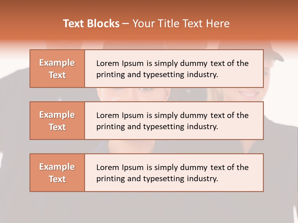 Cap Women Afro American PowerPoint Template
