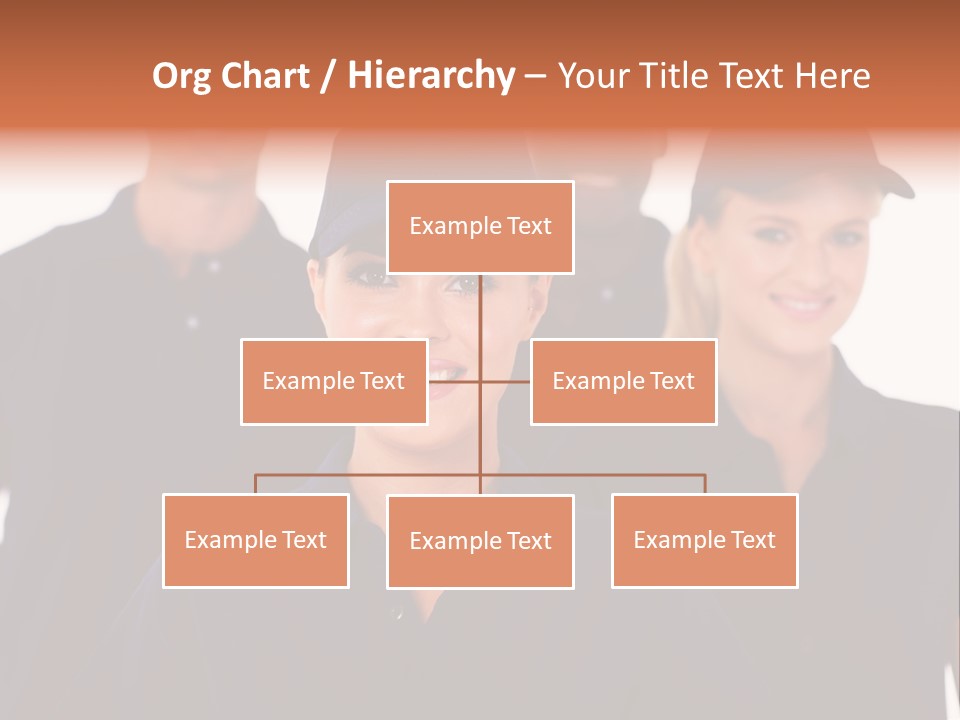 Cap Women Afro American PowerPoint Template