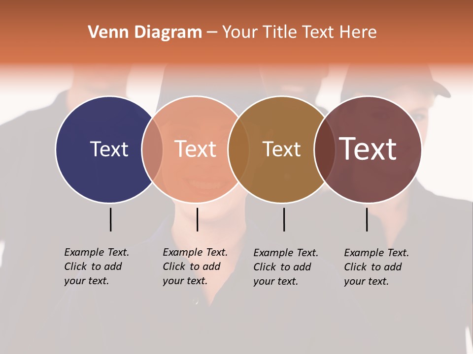 Cap Women Afro American PowerPoint Template