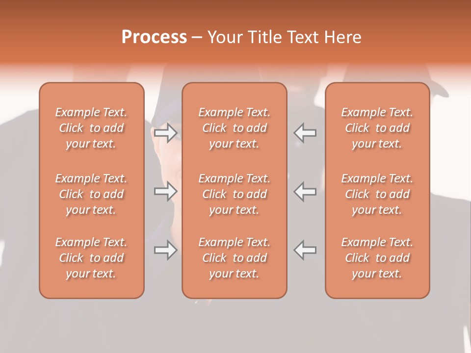Cap Women Afro American PowerPoint Template