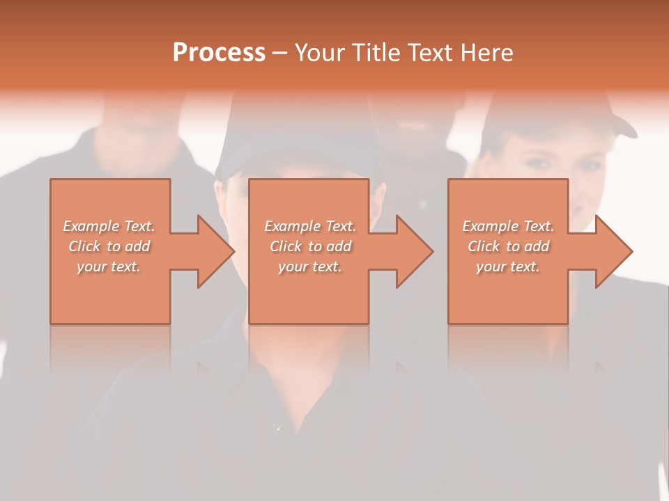 Cap Women Afro American PowerPoint Template