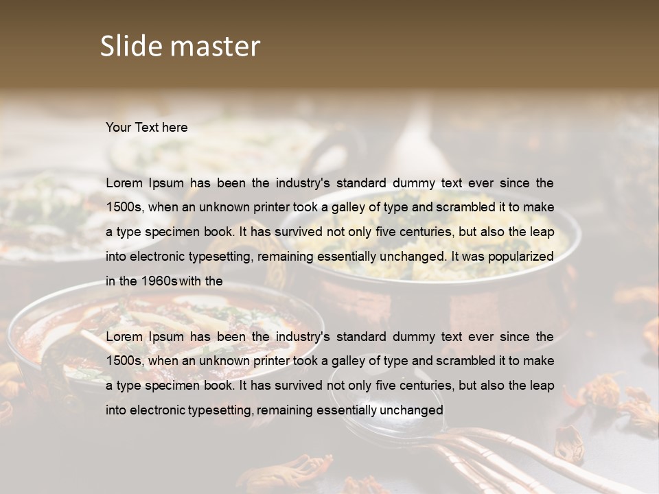 Work Screw Driver On White PowerPoint Template