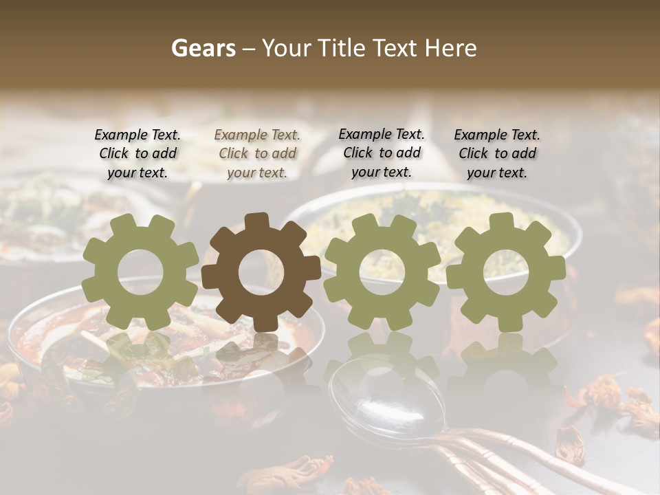 Work Screw Driver On White PowerPoint Template