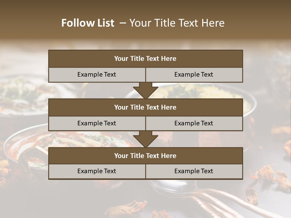 Work Screw Driver On White PowerPoint Template