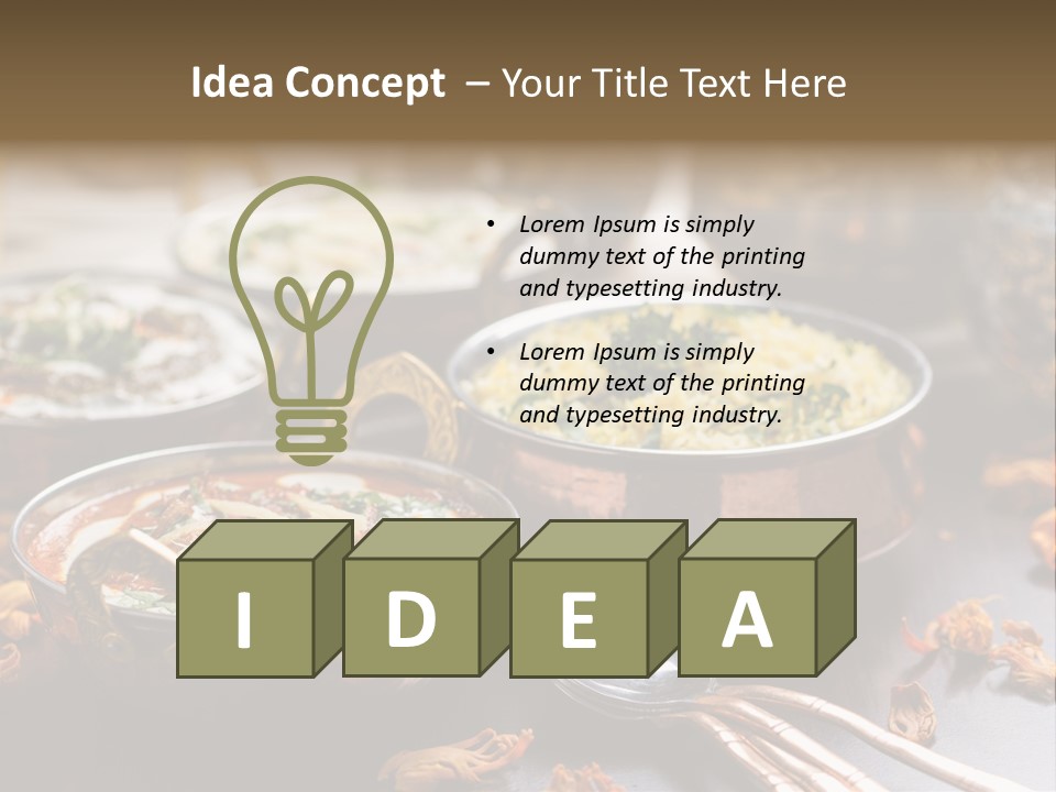 Work Screw Driver On White PowerPoint Template
