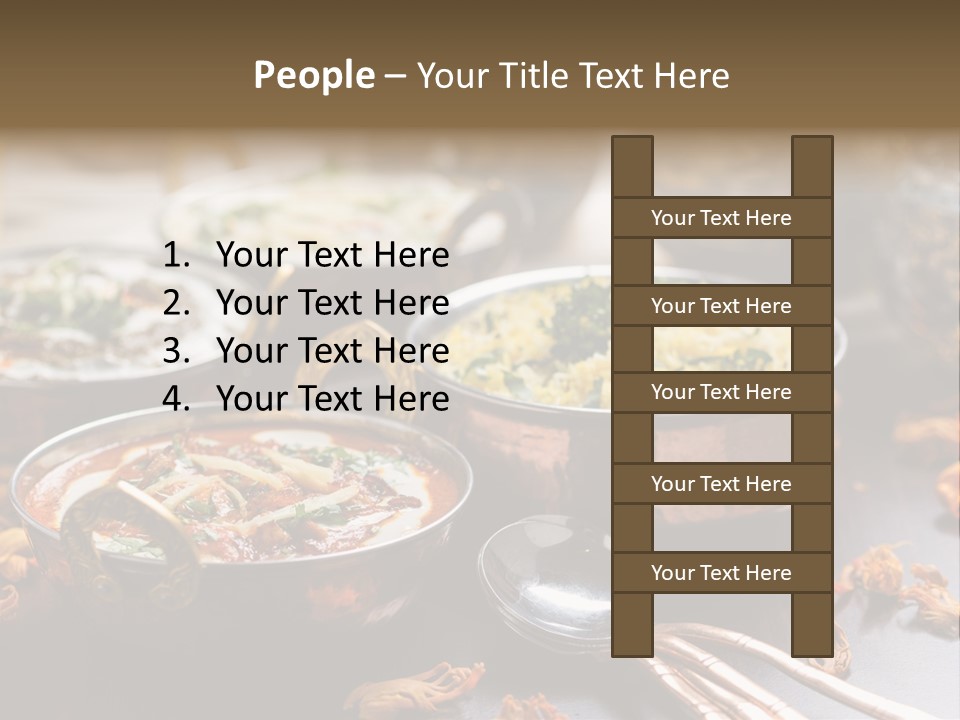 Work Screw Driver On White PowerPoint Template