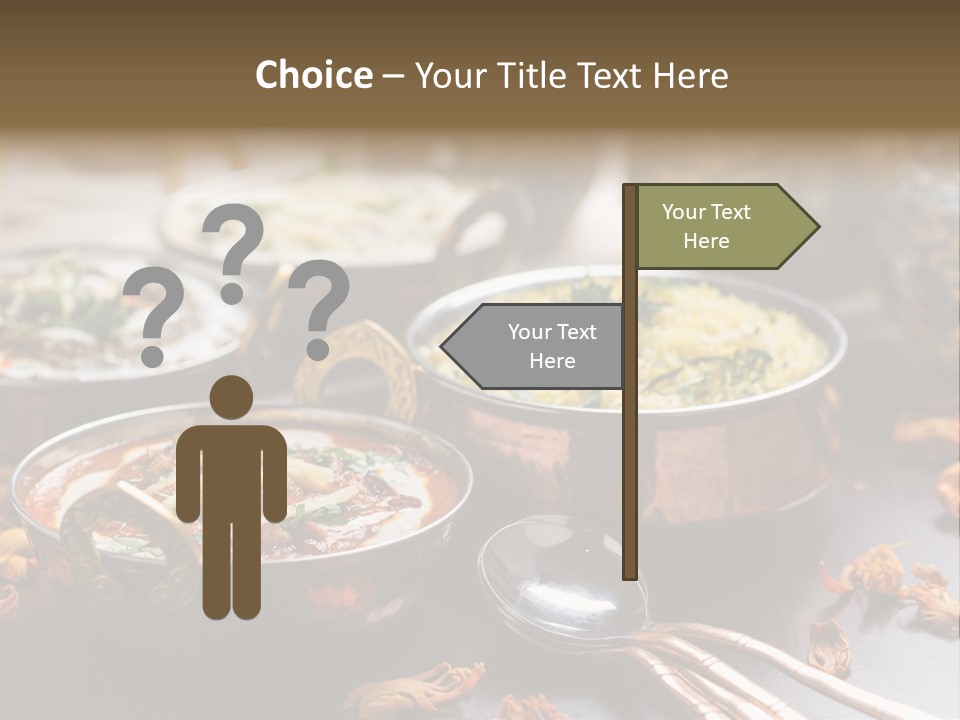 Work Screw Driver On White PowerPoint Template