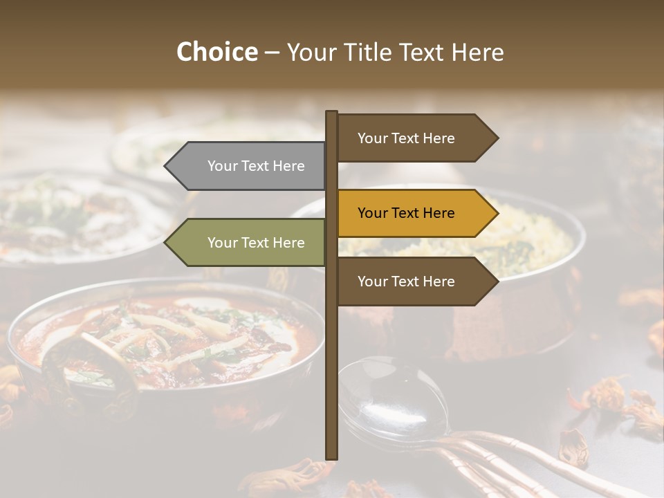 Work Screw Driver On White PowerPoint Template