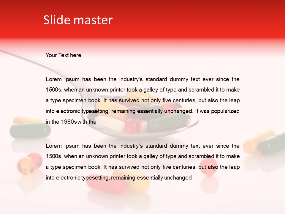 Aspirin Healthy Conceptual PowerPoint Template