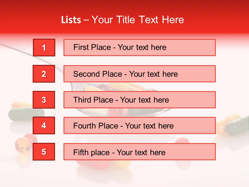 Aspirin Healthy Conceptual PowerPoint Template