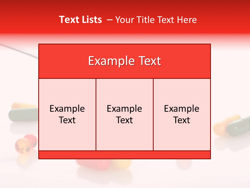 Aspirin Healthy Conceptual PowerPoint Template