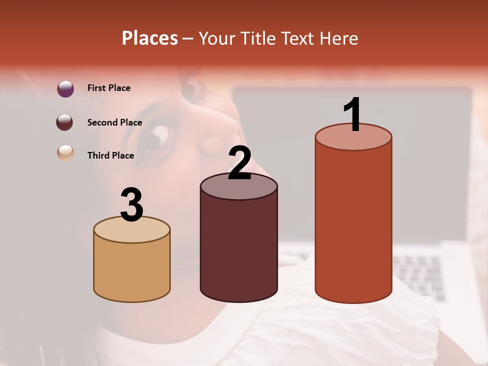 Life Smiling Caribbean PowerPoint Template