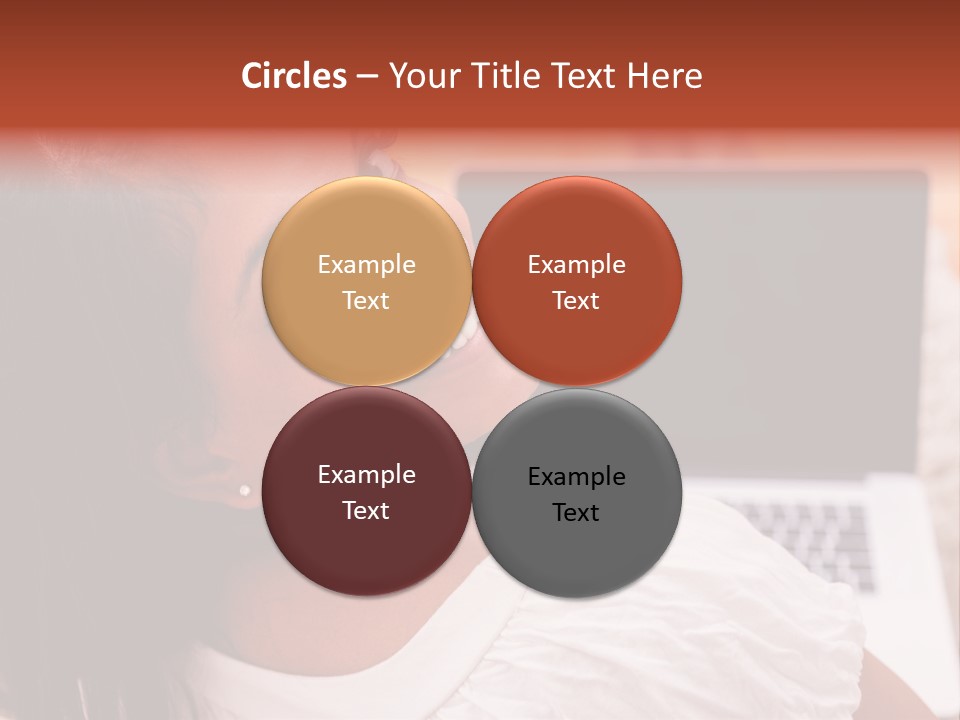 Life Smiling Caribbean PowerPoint Template