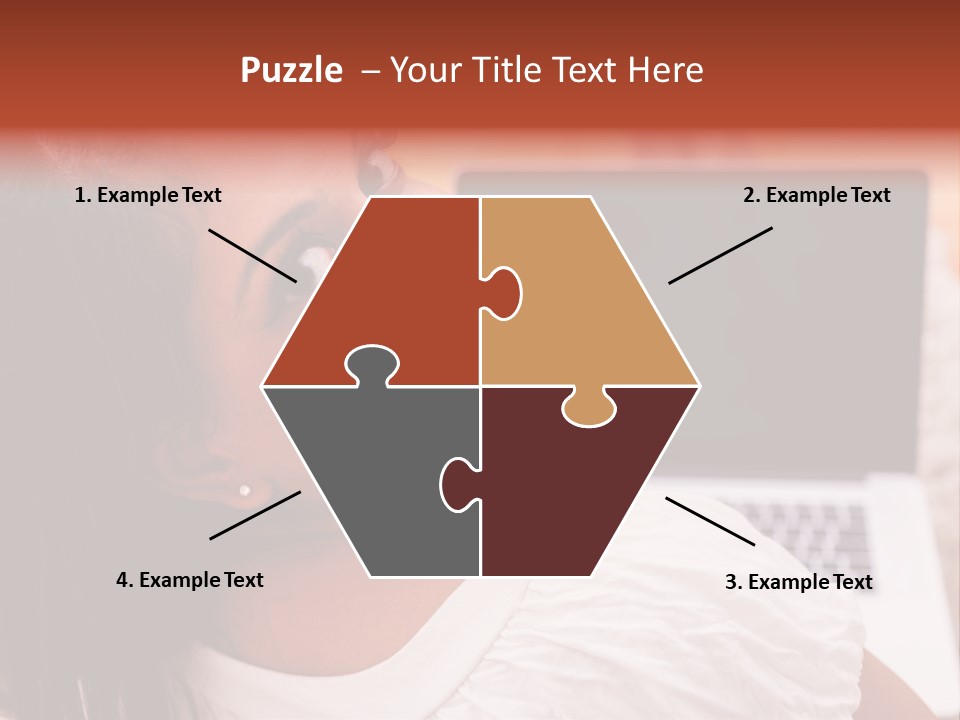 Life Smiling Caribbean PowerPoint Template