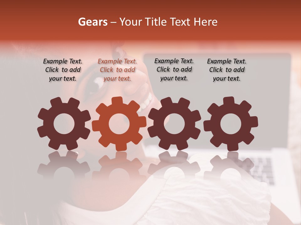 Life Smiling Caribbean PowerPoint Template