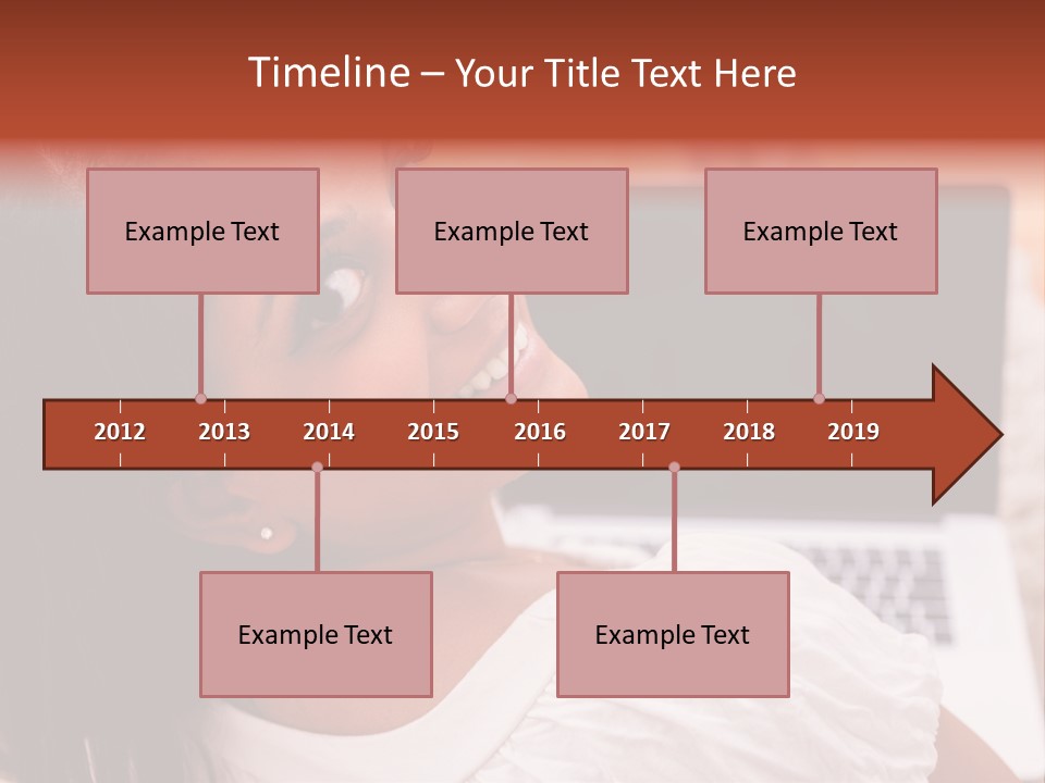 Life Smiling Caribbean PowerPoint Template