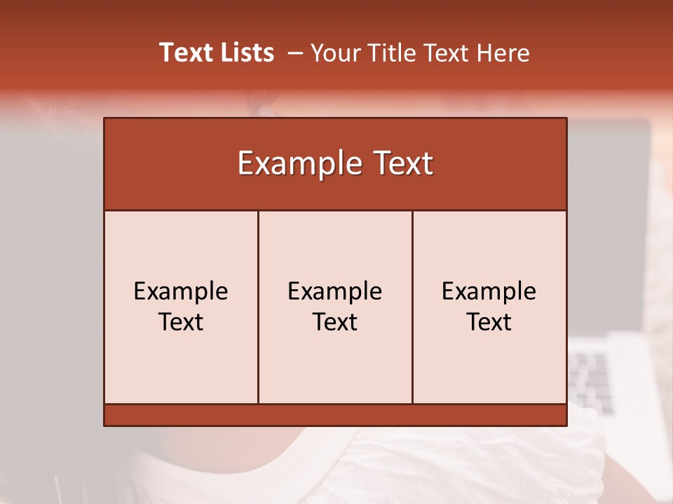 Life Smiling Caribbean PowerPoint Template