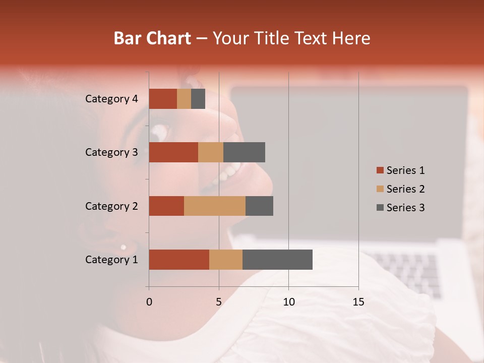 Life Smiling Caribbean PowerPoint Template