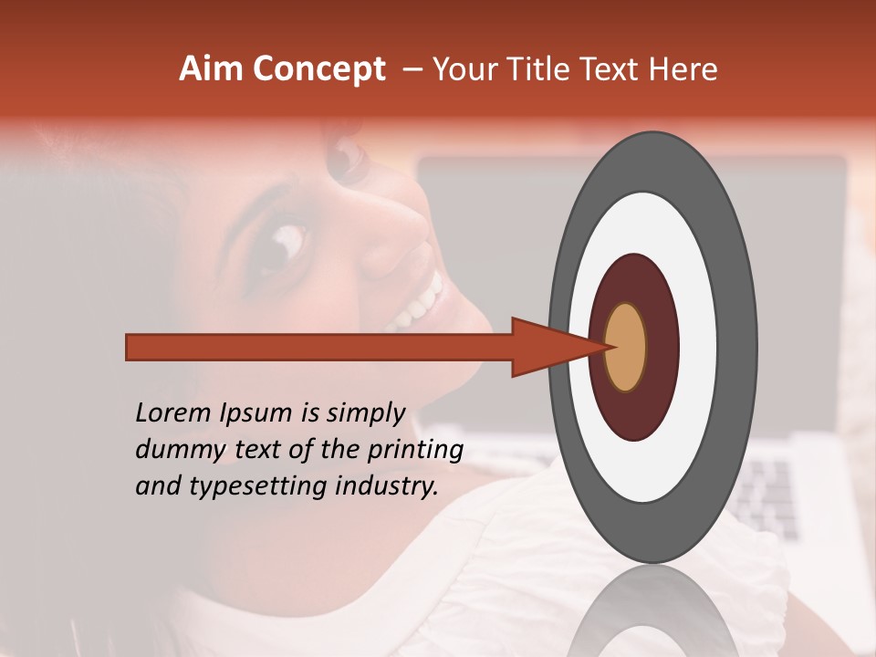 Life Smiling Caribbean PowerPoint Template