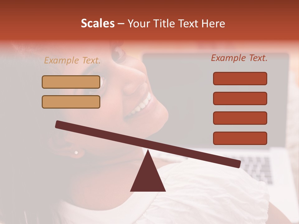 Life Smiling Caribbean PowerPoint Template