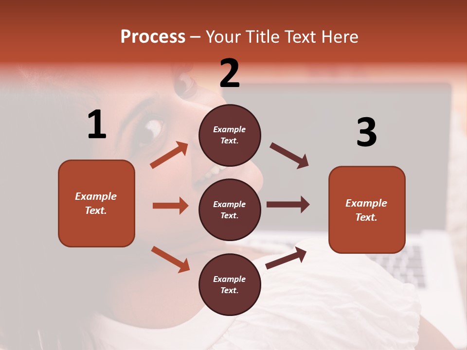Life Smiling Caribbean PowerPoint Template