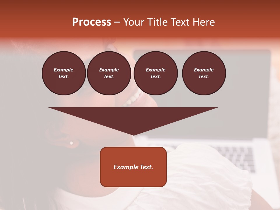 Life Smiling Caribbean PowerPoint Template