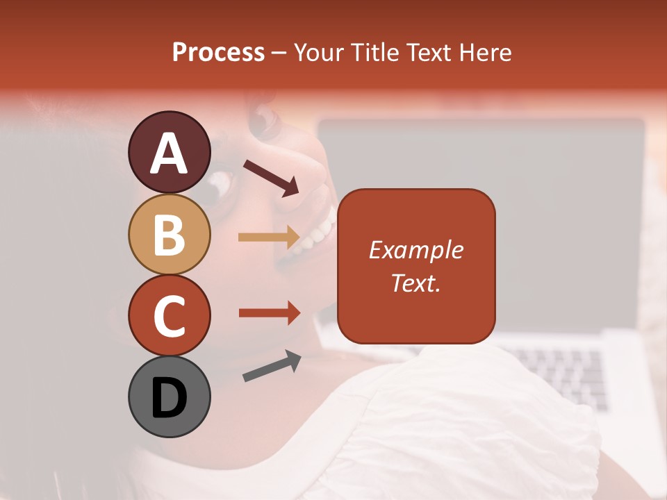 Life Smiling Caribbean PowerPoint Template