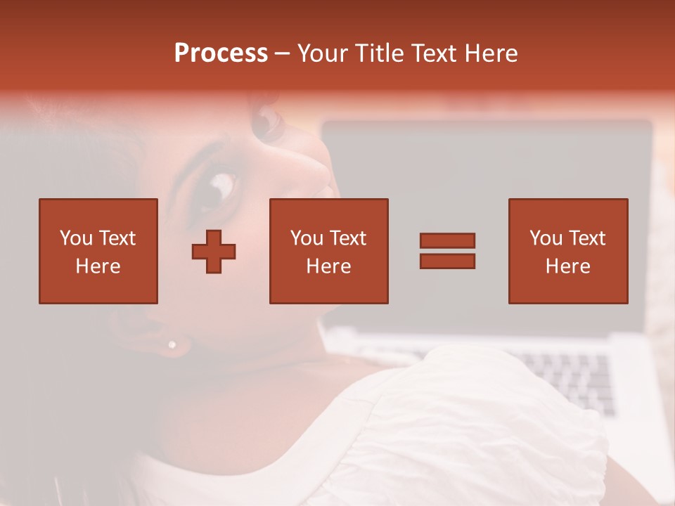 Life Smiling Caribbean PowerPoint Template