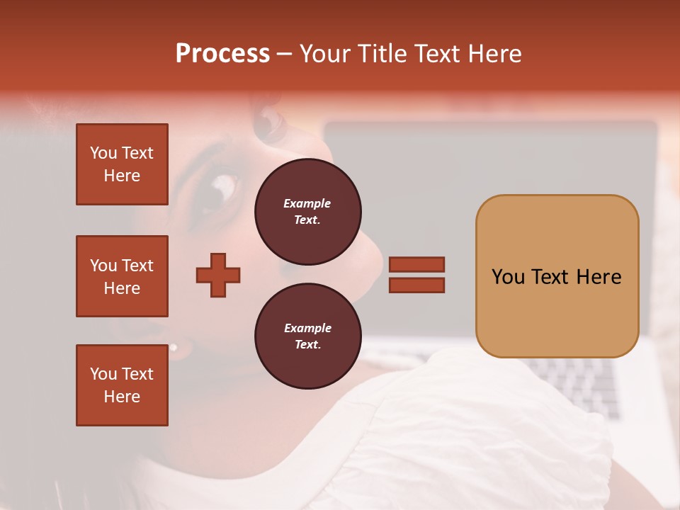 Life Smiling Caribbean PowerPoint Template