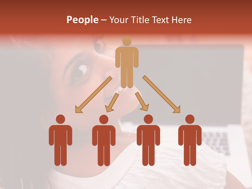 Life Smiling Caribbean PowerPoint Template