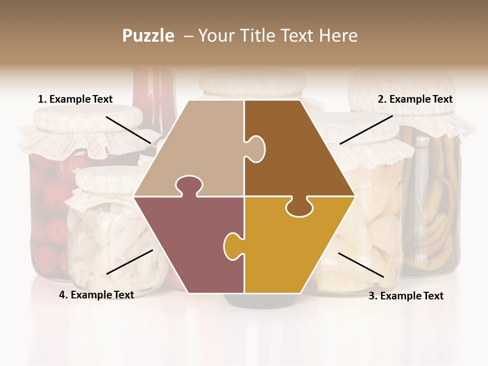 Conserve Organic Container PowerPoint Template