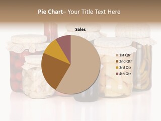 Conserve Organic Container PowerPoint Template